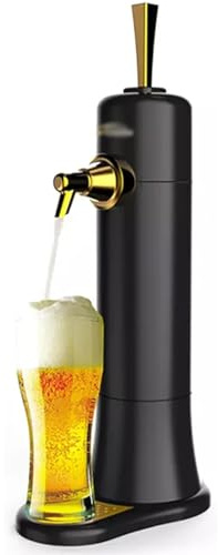 ZHJOPP Grifo dispensador de cerveza, máquina de barril de cerveza, dispensador de cerveza portátil, convierte cualquier lata o botella en borrador, disfruta de cerveza fresca en cualquier momento