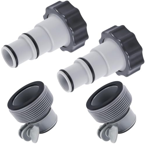 XULIDEONG Adattatore per Tubo per Piscina, Connettore Tubo Piscina, Adattatori Tubi Piscinas per Tubos da Piscine Diametro 32 e 38 mm