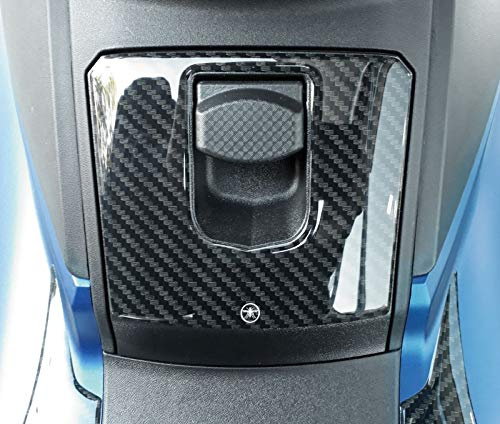 LABELBIKE 3D Motorrad Tankaufkleber kompatibel mit KYMCO | XCITING S 400 i 2018-2023, Harzschutz, Kratzfestigkeit, Dekoration