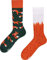 Many Mornings - Mismatched Socken - Lustige Socken Unisex - Fuchs Socken - Geschenkidee - Design: The Red Fox - Made in EU - 35-38