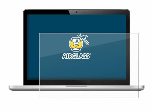 BROTECT 15.6 Schutzglas für Notebooks mit 15,6 Zoll (39.6 cm) [345 x 194 mm, 16:9] Schutzfolie Panzer Folie Glas Displayschutz Made in Germany [ 9H, Anti-Fingerprint]