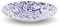 BENEGIAMO PIATTO FONDO IN CERAMICA 24,5CM SCHIZZATO (Blu)