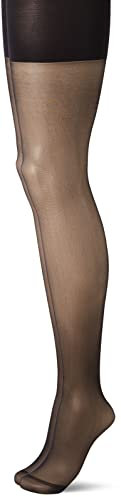 Nur Die 2er Pack Bauch-Beine-Po 20 DEN Shaping-Strumpfhose formt Bauch, Oberschenkel & Po transparente matte Feinstrumpfhose breiter Komfortbund Damen, schwarz, S