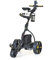 Caddymatic V2 Electric Golf Trolley/Cart With 36 Hole battery With Auto-Distance Functionality Black/Yellow