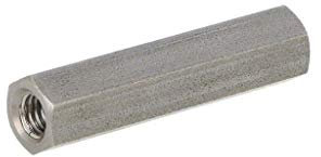 10X 148X35 Distanzmuffe mit Gewinde Innengew: M5 35mm sechskant DREMEC