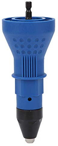 Accesorio de taladro de remache, adaptador de herramienta de remache de material uniforme conveniente y duradero, trabajo en casa de bricolaje para trabajos de fábrica
