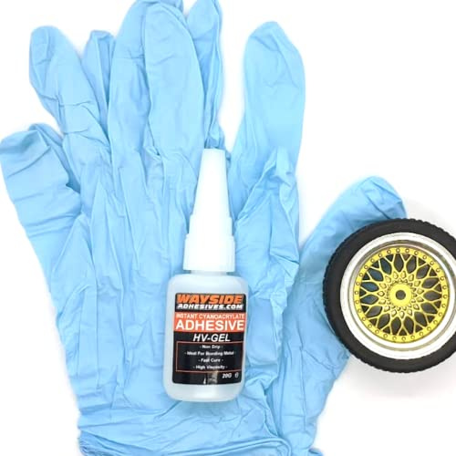 RC Wheel and Tyre Tire Glue, 20gm | Professional Industrial Grade, UK made