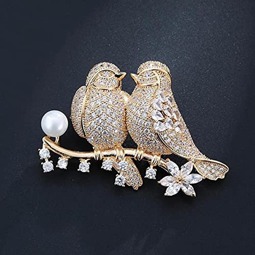 Broche d'oiseau de Mode pour Les Femmes de Mariage de Haute qualité Dames Costume Broches Bijoux