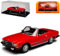 Mercedes-B SL-Klasse 350 SL Cabrio Rot R107 1971-1989 1/43 Minichamps Maxichamps Modell Auto mit individiuellem Wunschkennzeichen