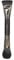 Studio10 Double Ended Vegan Cheek Brush for Blusher Bronzer and Contour Soft Cruelty Free Makeup Brush for Mature Skin Cream or Powder Application Blending Sculpting and Natural Definition