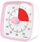 Yunbaoit Minuteur Visuel pour Enfants et Adultes‌, Minuteur à Décompte de 60 Minutes avec Fonction Flash Silencieuse, Timer Enfant pour Salle de Classe, Maison, Cuisine (Rose)