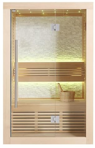 AWT KOS Sauna 1103C Hemlock/120x105/ohne Ofen