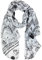 collezione alessandro Schal Reisepass Made in Italy, mit Seidenanteil 150cm x 80cm