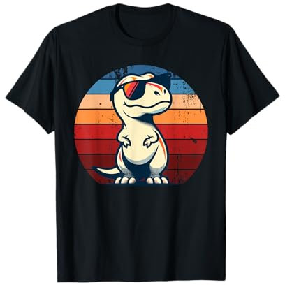 Dinosaurier T-Rex Retro Neuheit Männer Kinder Frauen Lustiger Dinosaurier T-Shirt
