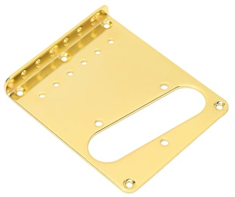 6 Saiten E-Gitarre Brücke Grundplatte Gold Top Loader Brücke für Telecaster Elektrogitarren Ersatzteil Gitarrenzubehör TL Brücke Gitarrenbrücke