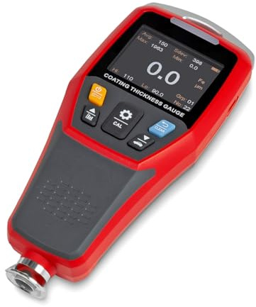 KERN & SOHN Digitales Schichtdickenmessgerät SAUTER JCT 100 (Abmessungen 131 × 65 × 28 mm, Messbereich Schichtdicke 2000 µm) JCT 100