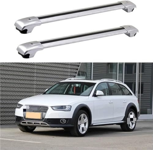 KLFDT Autodachträger für Audi A4 Allroad (8KH, B8) 2009-2016,Aluminium Dachträger Relingträger, für Fahrradträger, Dachboxen oder als Skihalter