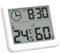 Therma Boost | Innenthermometer | Digitales Hygrometer Innen | LCD Display Babythermometer | Feuchtigkeitstester | Badezimmeruhr | Feuchtigkeitssensor