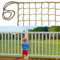 BERADNET Child Safety Net Protection Rope Net Safety Netting for Stairs Railing Balcony Cat Net Knotless Polyester Playground Safety Net Fence Net Brown(1X8m)