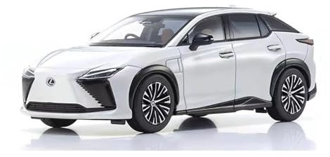 SYYANFEI Guss Auto Modell Maßstab 1:43 Für Lexus Rz 450e Statisches Metallautomodell Gedenksammlung Für Enthusiasten Fahrzeuge spielzeugauto