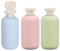 QhgPnt 3 PCS 200 ML Squeeze Travel Plastic Bottles, Refillable Travel Container, Leakproof Travels Size Bottles with Flip Cap for Shampoo, Shower Gel, Creams, Lotion