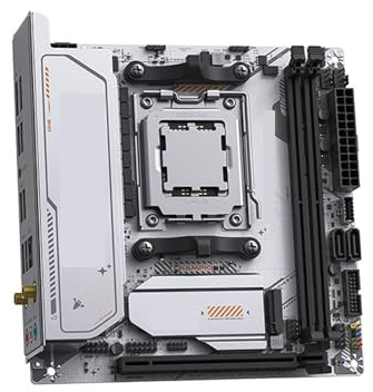 ESport B650ITX Motherboard Dual Channel DDR5 AM5 Socket (Supports Ryzen 9600X CPU) PCIE16x5.0 AGRB WiFi 6 Mainboard