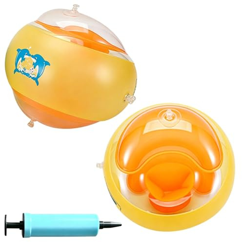 1-6 Años Manguitos Piscina 5-25 Kg Flotador Bebe con Bomba, Triple Airbag Manguitos De Natación Apto para Piscinas, Playas y Entrenamiento