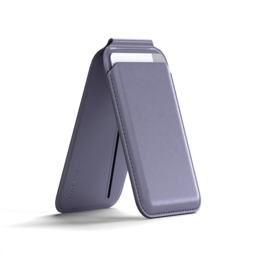 Satechi Porte-Cartes Magnétique MagSafe et Support, Gris Lavande