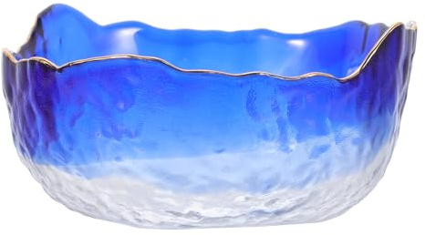 Amosfun Glass Manicure Bowl for Nail Soak off Gel Polish Remover Hand Soaking Bowl Pure Coconut Oil for Salon and Home Manicure Care