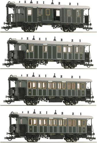 6200197 H0 4er Set Lokalbahnzug, K.Bay.STS.B., Ep. I