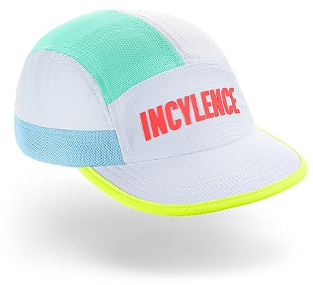 INCYLENCE Running Cap – Lauf Cap mit Schweißband für Damen & Herren | Atmungsaktive Laufmütze, schnelltrocknend und verstellbar – 100 % Polyester, UV-Schutz, One Size (54–60 cm)