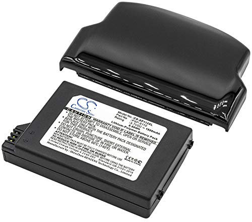 CS-SP112XL Akku 1800mAh Kompatibel mit [Sony] Lite, PSP 2th, PSP-2000, PSP-3000, PSP-3001, PSP-3004, PSP-3008, Slim Ersetzt PSP-S110