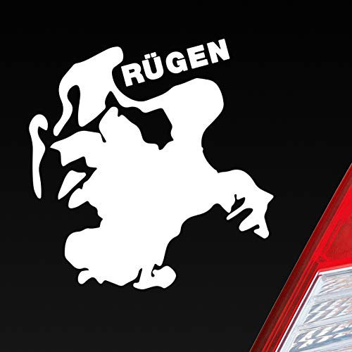 Hellweg Druckerei Rügen Spaß Insel Deutschland Urlaub Auto Aufkleber Sticker Heckscheibenaufkleber