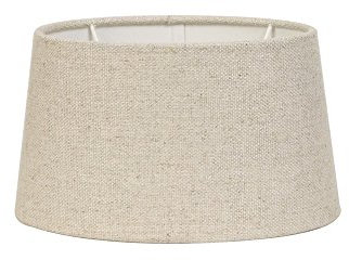 2er Pack Design Lampenschirm n-ellips 35-30-18 cm LIVIGNO naturel