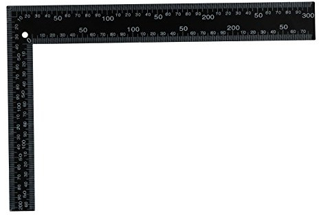 Steel Roofing Framing Square Measure Rafter Rule Pitch 12 x 8 Metric & Imperial