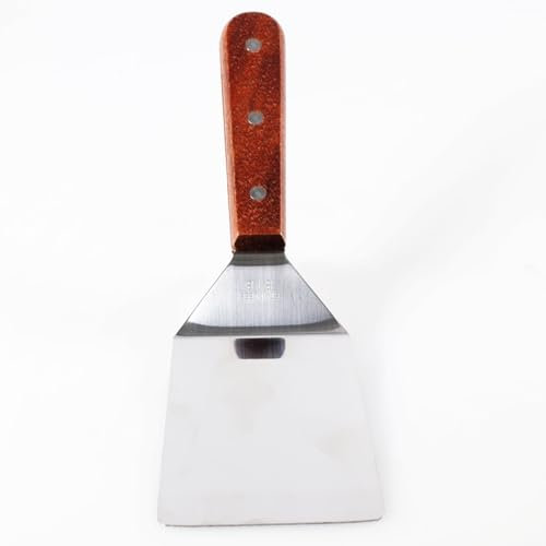 Kerafactum paletta per sollevare e girare hamburger, arrosti, bistecche e costolette, da forno o grill, paletta per uova 27 cm