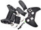Deal4GO Elite Full Housing Shell Kit Replacement Part with LB RB Bumper/Rubber Grips/Battery Cover/ABXY Buttons for Xbox One Elite Controller 1698