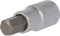BRILLIANT TOOLS BT022865 1/2 Innensechskant Bit-Stecknuss, 55 mm lang, 12 mm [Powered by KS TOOLS]