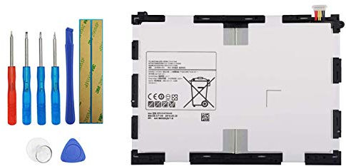 AKKEE EB-BT550ABE Tablet Akku für Samsung Galaxy Tab A 9.7 SM-T550 SM-P550 SM-T555C SM-T555 SM-P351 SM-P555 Series EB-BT550ABA 3.8V 22.8Wh 6000mAh with Tools