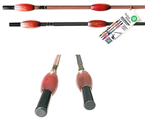 Fleck - Feldmann Balance Classic Dressurgerte Gerte Reitgerte (120 cm, braun)