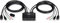 TRENDnet, TK-220DPI, 2-Port 4K DisplayPort 1.2 KVM-Switch mit Audio, 4K UHD (3840 x 2160 @ 60Hz), 3,5-mm-Lautsprecher/Mikrofon, USB 2.0, integriertes Kabel
