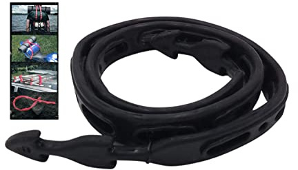 Spanngummi 2er-Set Spanngurt Gepäckspanner Zurrgurt Ladesicherung Gurt | Spanngurt, Transport, Fahrrad, Anhänger, Auto, sichere Befestigung, elastisch, langlebig, vielseitig, reißfest