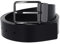 Calvin Klein Herren Gürtel Ledergürtel, Schwarz (Ck Black/Dk Brown), 90 cm