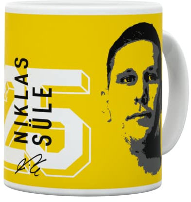 Borussia Dortmund BVB Tasse Spieler Süle Fanartikel