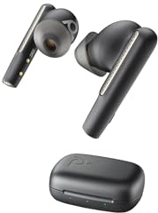 POLY Voyager Free 60 USB-C Earbuds mit Ladecase für Microsoft Teams, schwarz