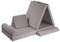 KETTLER Spielsofa Kreaty | Kindercouch zum Umgestalten | Mehrere Bausteine | Spielen | Toben | Entspannen | Kinderspielsofa in Grau