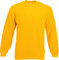 Fruit of the Loom Sweatshirt Set S M L XL XXL (XXL, Gelb)