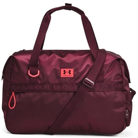 Under Armour Damen Sporttasche Essentials Duffle Tragetasche 1378416 Dark Maroon One Size