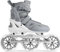 BLACKWHEELS Dynamic Inline Skates – Dreirädrige Speed-Skates mit Aluminium-Schiene, ABEC-7 Kugellagern und One-Step-Adjustment für schnelle und dynamische Fahrten