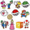 MEZHEN Patches Zum Aufbügeln für Mario Bügelflicken Kinder DIY Aufnäher Applikation Flicken Zum Aufbügeln für Kleidung T-Shirt Jeans Taschen Flicken Patches